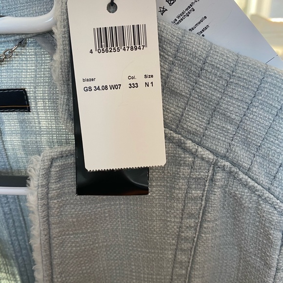 Blue lightweight denim type jacket / blazer - Picture 3 of 3